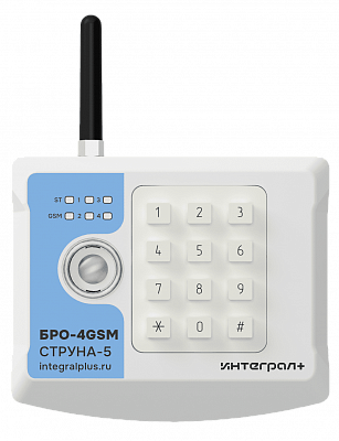 Блок радиоканальный объектовый БРО-4 GSM Струна-5